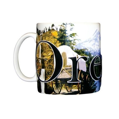 AMERICAWARE Americaware SMORE01 Oregon 18 oz Full Color Relief Mug SMORE01